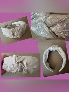 Silver Knotted Headband - Women Accessories